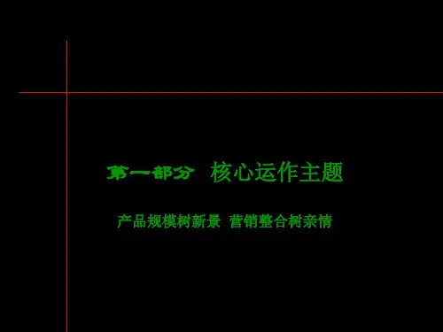 商业地产长春美景天城地产项目全程营销策划方案
