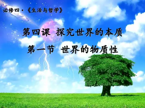 世界的物质性PPT课件16 人教课标版