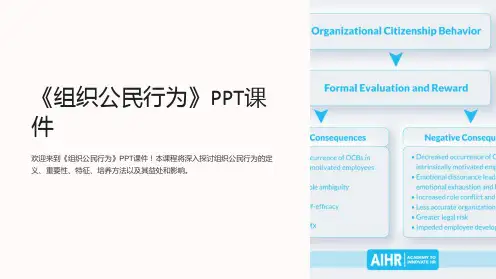 《组织公民行为》课件