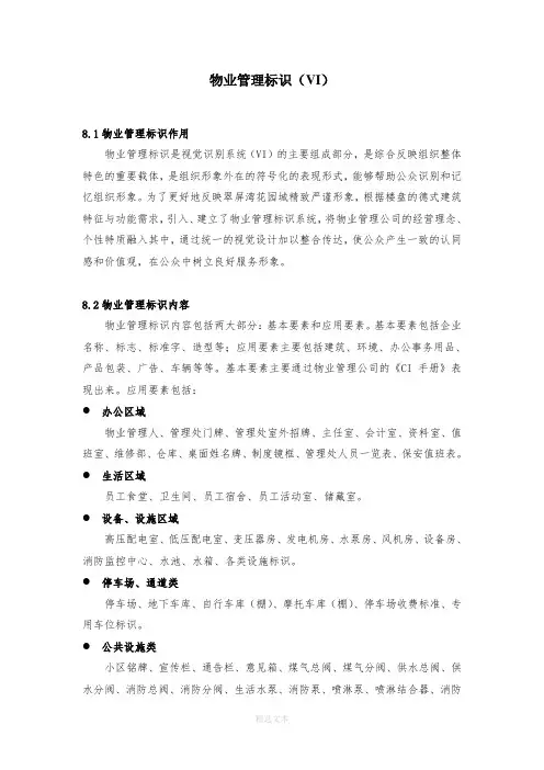 物业管理标识(VI)