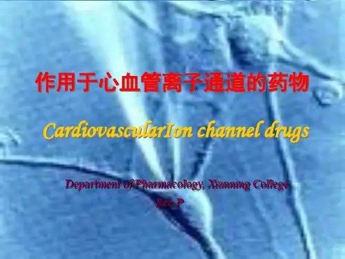 心血管离子通道药物