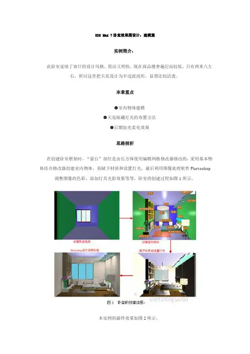 3DS Max 7卧室效果图设计