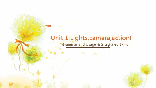 高中英语牛津译林版(2020)必修第二册Unit 1  教学PPT课件