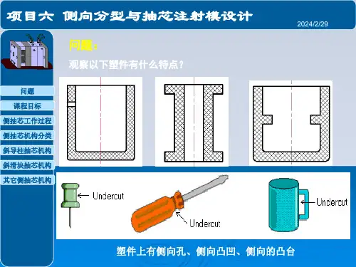 2024-项目六侧向分型与抽芯注塑模具设计