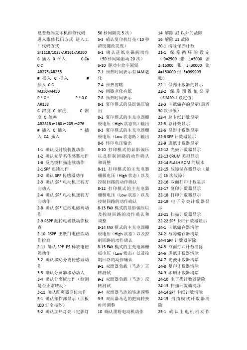 夏普代码
