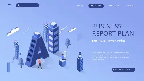 科技风AI人工智能PPT模板