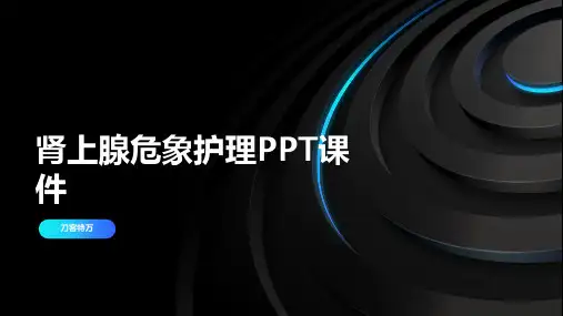 肾上腺危象护理PPT课件