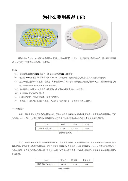 覆晶(倒装 Flip Chip LED)工艺介绍