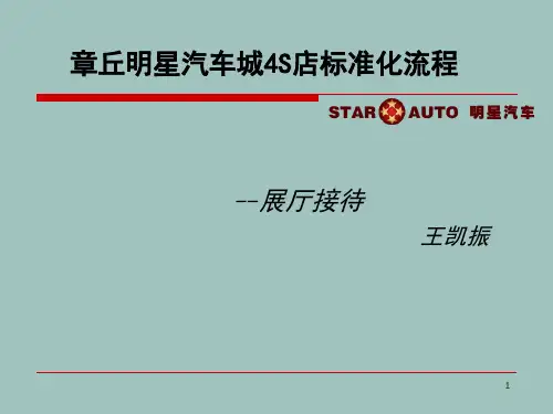 展厅接待流程与技巧(PPT36页)