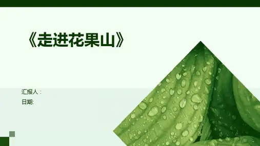 《走进花果山》