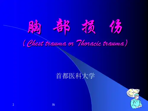 胸部外伤参考课件