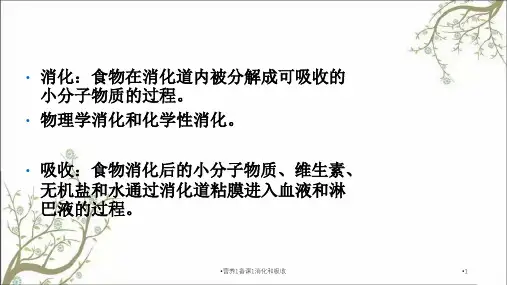 营养1备课1消化和吸收课件