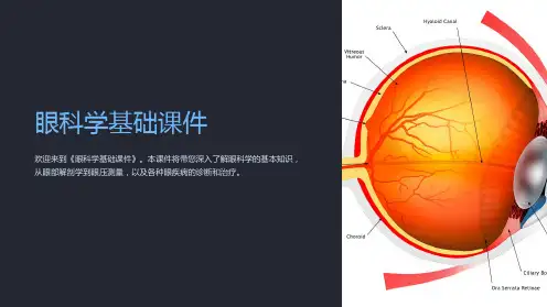 《眼科学基础课件》