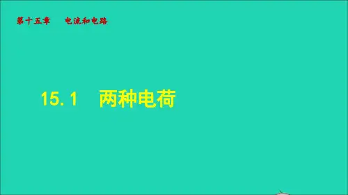 初中物理课件- 两种电荷