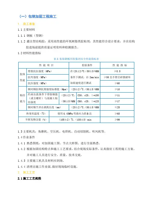 建筑结构加固外包钢板加固