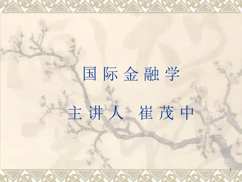 第1讲外汇与汇率PPT课件
