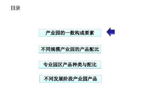 产业地产产品模块规划华夏幸福教程文件