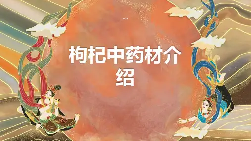 枸杞中药材介绍
