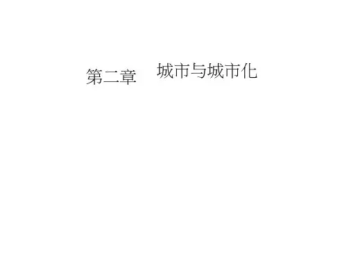 2018-2019学年高一地理必修二人教版课件：第二章第二节不同等级城市的服务功能