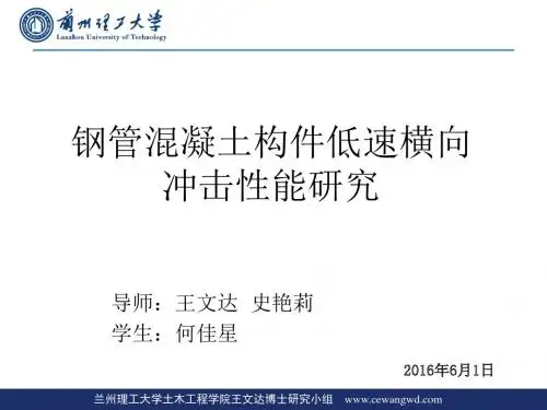 钢管混凝土柱横向冲击的动力学研究