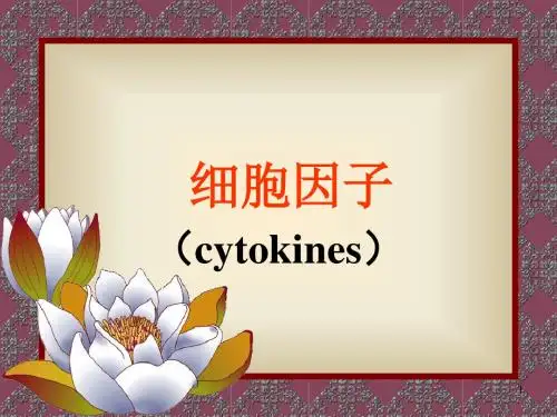 细胞因子医学PPT课件