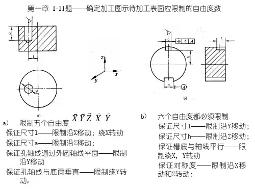 机械制造工艺学(第三版)王先逵-课后答案名师制作优质教学资料