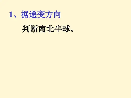 等温线专题PPT图示讲解清晰易懂