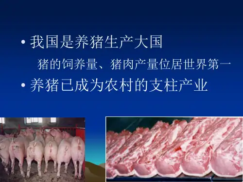 我国养猪生态环境问题及建议