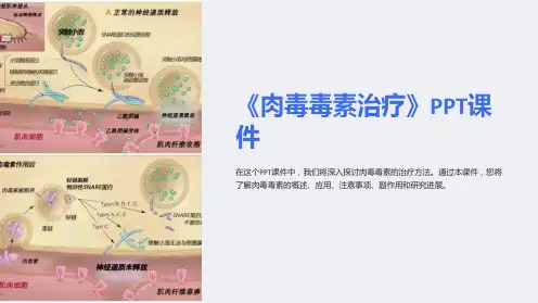 《肉毒毒素治疗》课件