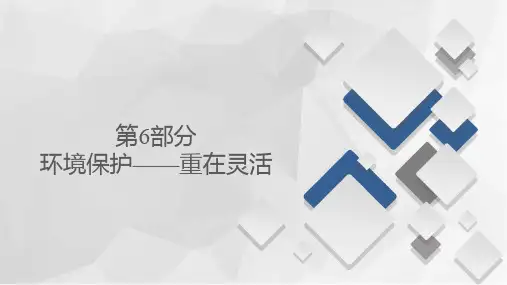 一轮复习课件第43讲生态环境保护与环境管理1