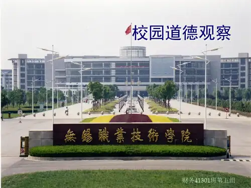 校园道德观察 ppt课件