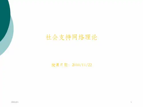 社会支持网络理论