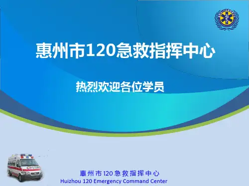 救护车驾驶员培训PPT课件