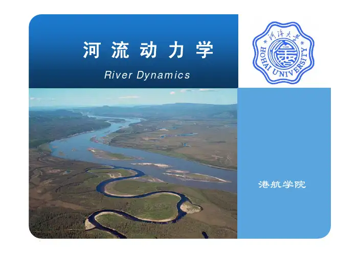 河流动力学第7章-河床演变