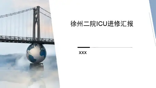 徐州二院ICU进修汇报