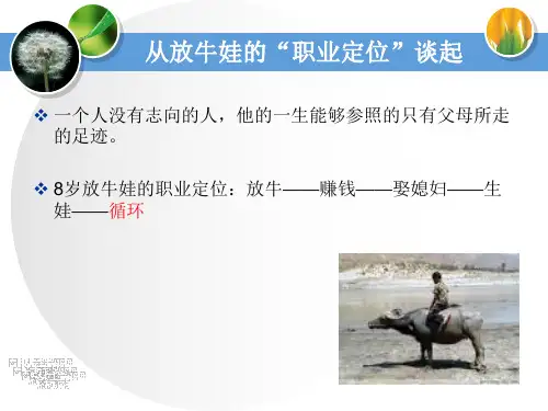 励志改变命运,梦想启动未来ppt课件