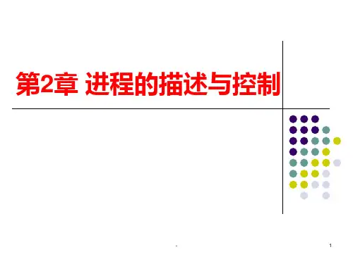 第2章-进程的描述与控制PPT课件
