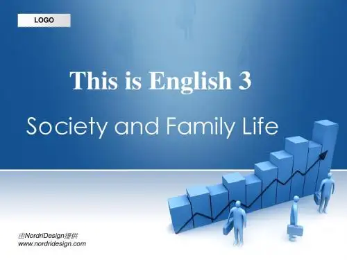 开放英语3 Unit 3 Society and Family Life