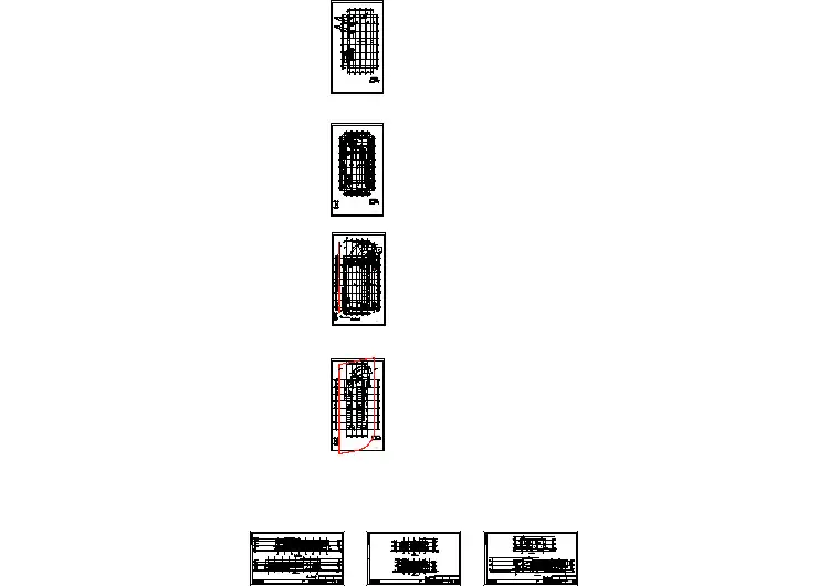 北方某地区二层农贸市场建筑设计方案图