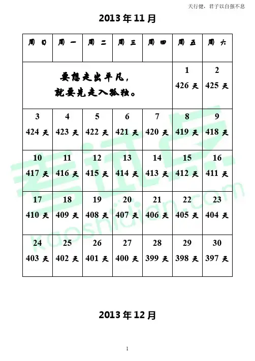 2015年考研倒计时