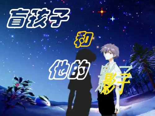 《盲孩子和他的影子》ppt课件(18页,含教案)