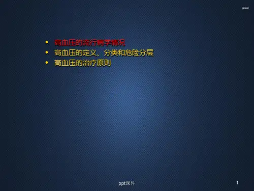 高血压的治疗-ppt课件.ppt