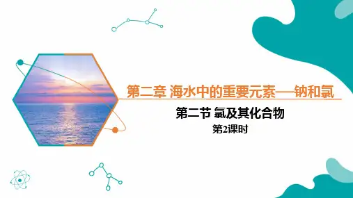 第二节 氯及其化合物 第2课时(课件)高一化学(人教版2019必修第一册)