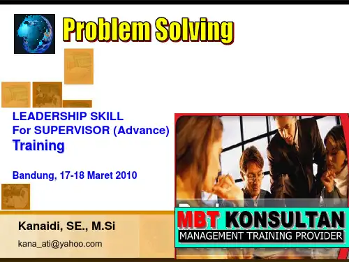 最新problem solving精品资料