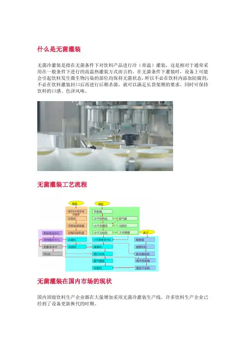 无菌灌装各工艺段中的阀门应用