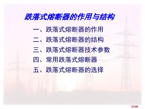 跌落式熔断器课件.ppt