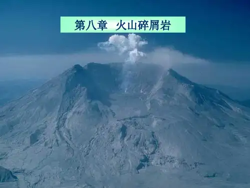 沉积相-火山碎屑岩