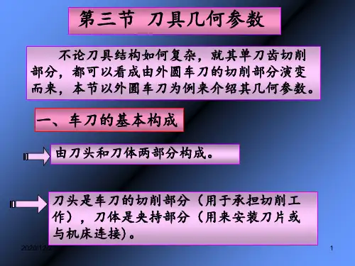 车刀角度 ppt课件
