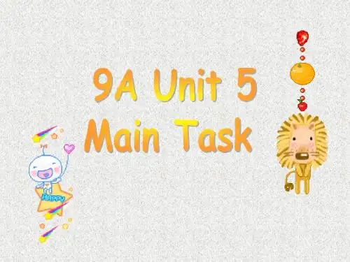 英语牛津译林版九年级上Unit5《Films》课件Period9maintask