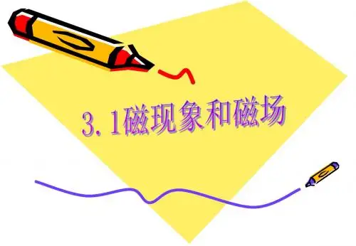 磁现象和磁场